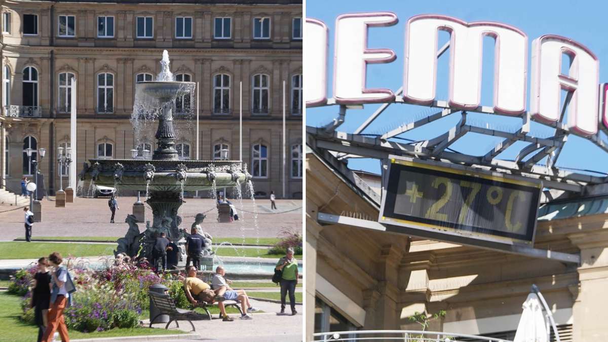Schon heute 27 Grad: Stuttgart lässt den Sommer ausklingen – die Eindrücke aus der Stadt