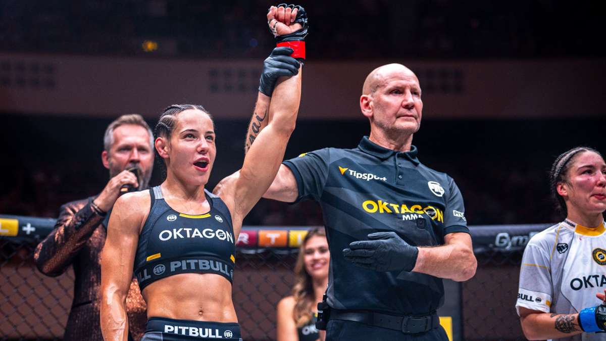 MMA-Kämpferin aus Stuttgart: Spektakulärer Knockout – Alina Dalaslan mischt Oktagon weiter auf