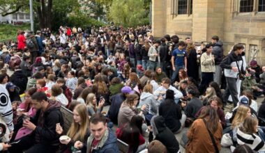 Tiktok-Trend in Stuttgart: Ansturm bei kurioser Pudding-Party am Feuersee