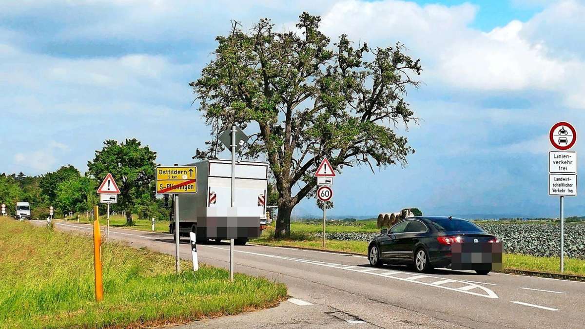 Aufreger in Stuttgart-Plieningen: Sperrung der Scharnhauser Straße ärgert Rettungsdienst - Stuttgart