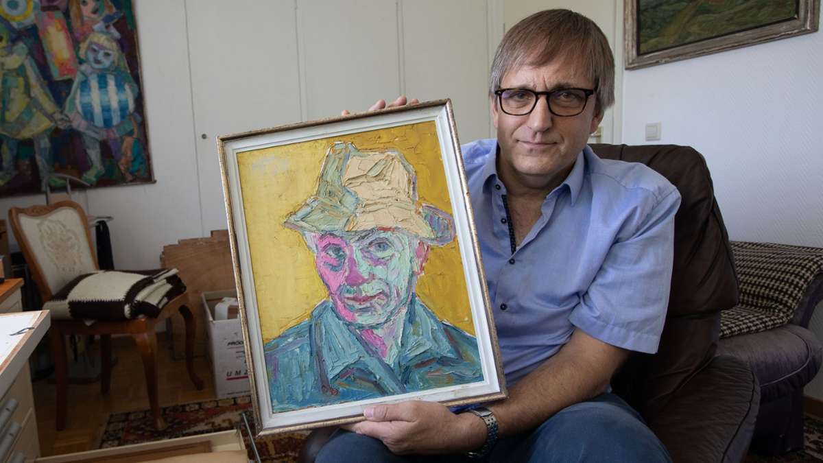 Erinnerung an Hermann Hübsch: Der Stuttgarter Maler, der 50 Jahre im Wald lebte