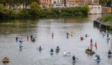 Stuttgarter Verein „Neckarinsel“: „Wir wollen das Bade-Verbot kippen“ – mit Schlauchboot und SUP über den Neckar