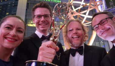 Emmy für Stuttgarter Studio: „Wir haben den Emmy abwechselnd über die Tanzfläche geschleppt“