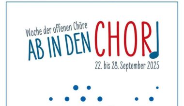 Ditzingen: Chor Infoabend mit Filmvorführung