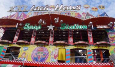 Cannstatter Wasen: Aufbau für das Cannstatter Volksfest schreitet voran