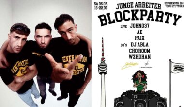 Blockparty in Stuttgart: Junge Arbeiter bringen Beats, Identität und Community auf die Bühne