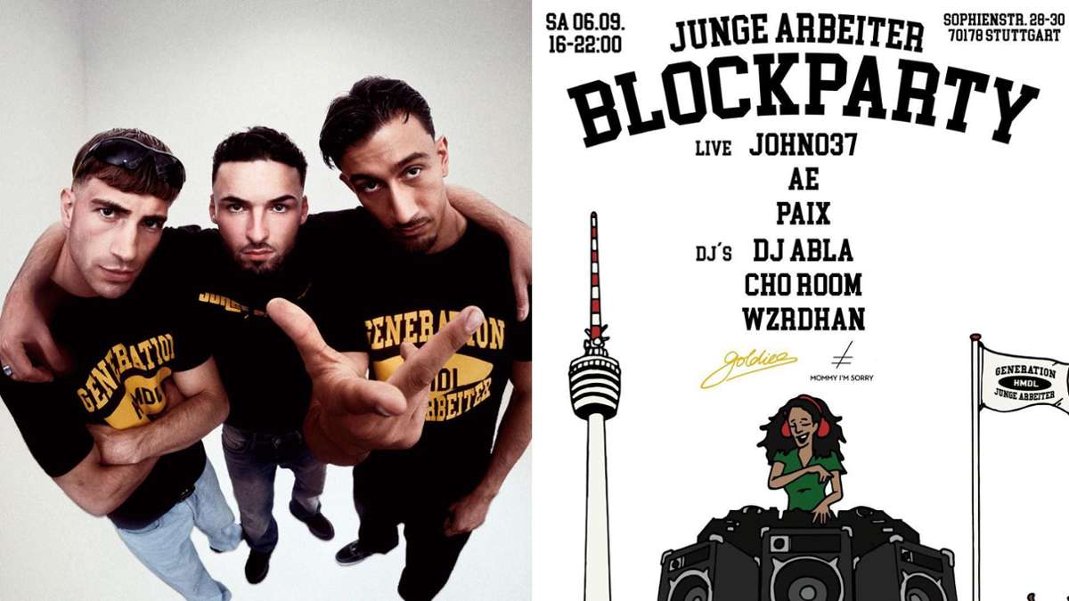 Blockparty in Stuttgart: Junge Arbeiter bringen Beats, Identität und Community auf die Bühne