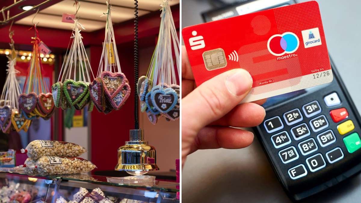 Cannstatter Volksfest: „Nehmen Sie auch Karte?“ – Immer mehr Stände akzeptieren bargeldlose Zahlung