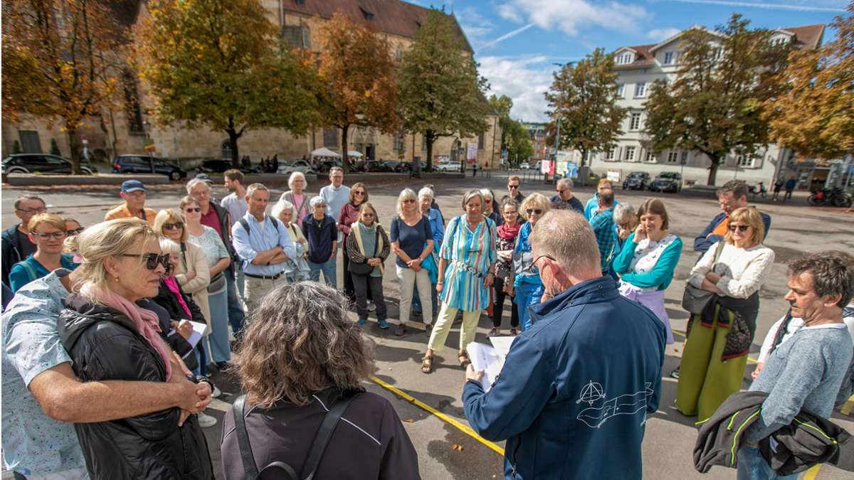 Denkmaltag in Esslingen: Mit Fontänen und mehr Natur: So wird der Marktplatz aufgehübscht - Esslingen