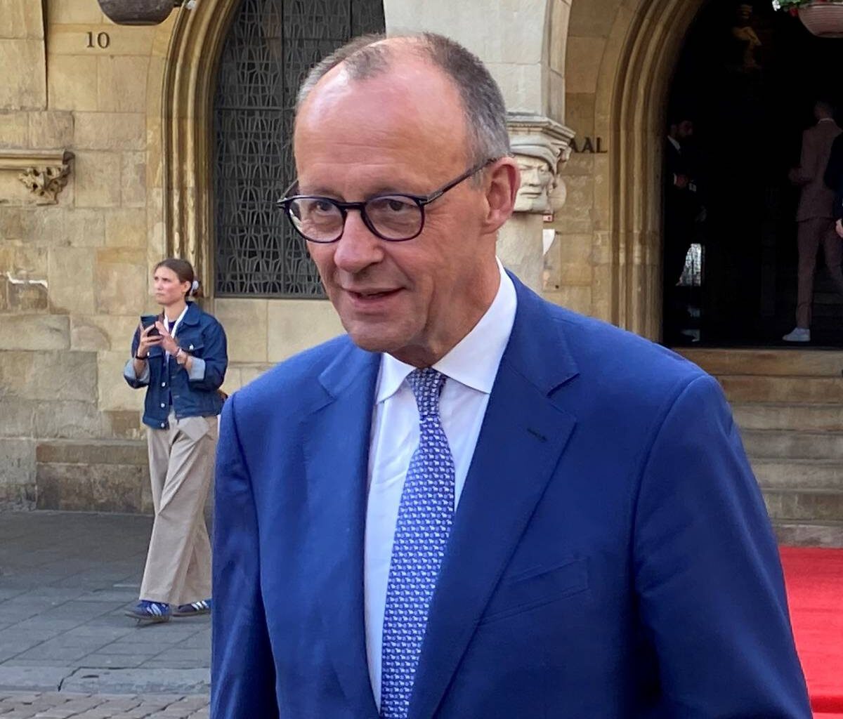 Der Bundeskanzler kommt heute nach Münster
