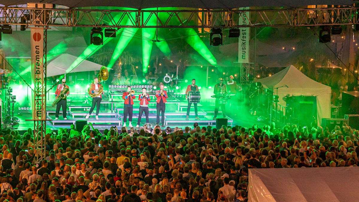 Musikfest Bremen: Techno-Party zum Finale