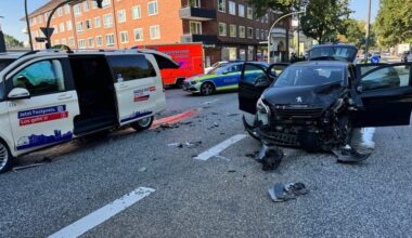 Mehrere Verletzte bei Unfall in Hamburg