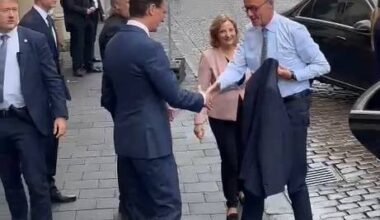 Der Bundeskanzler ist heute in Münster