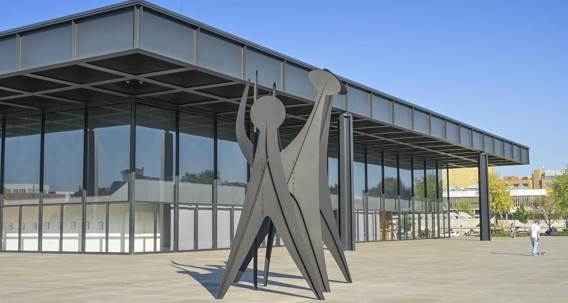Die Neue Nationalgalerie in Berlin