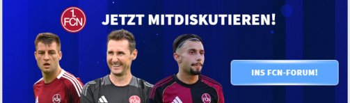 Jetzt im Forum über den 1. FC Nürnberg diskutieren.