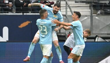 Burke-Dreierpack - Union gewinnt Sieben-Tore-Spiel in Frankfurt