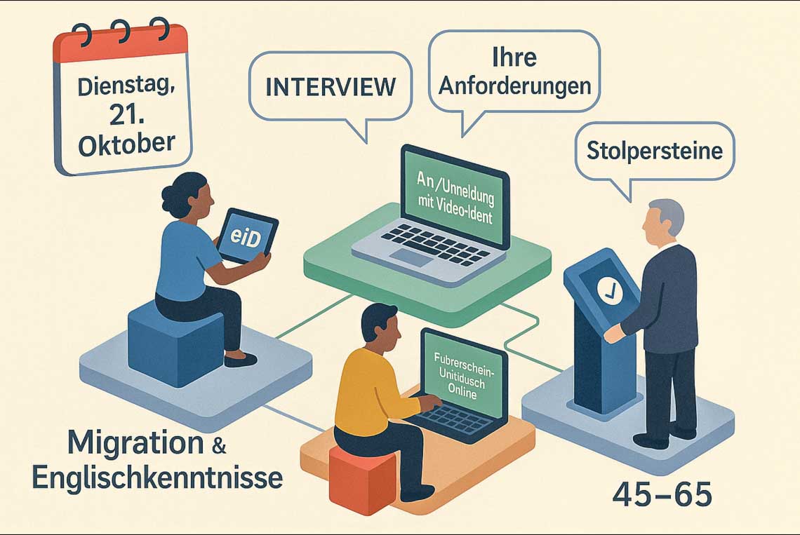 Test-Workshops für digitale Verwaltungsdienste - Wiesbaden lebt