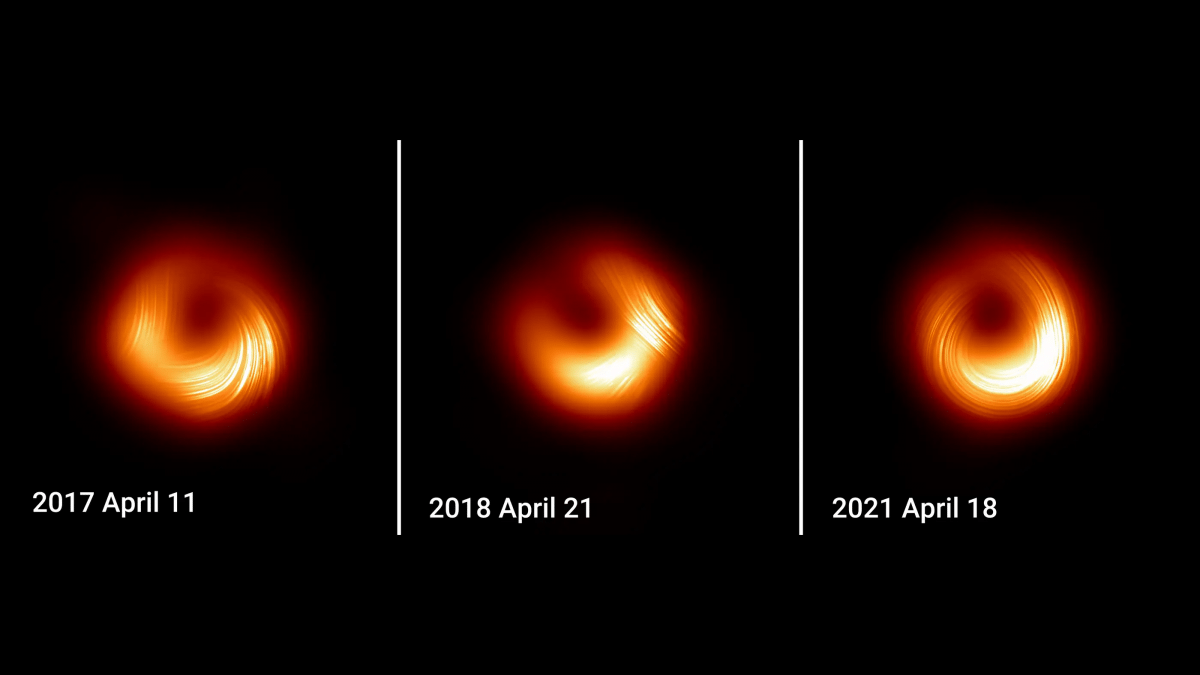 Supermassereiches Schwarzes Loch M87*: Magnetfelder sind überraschend turbulent