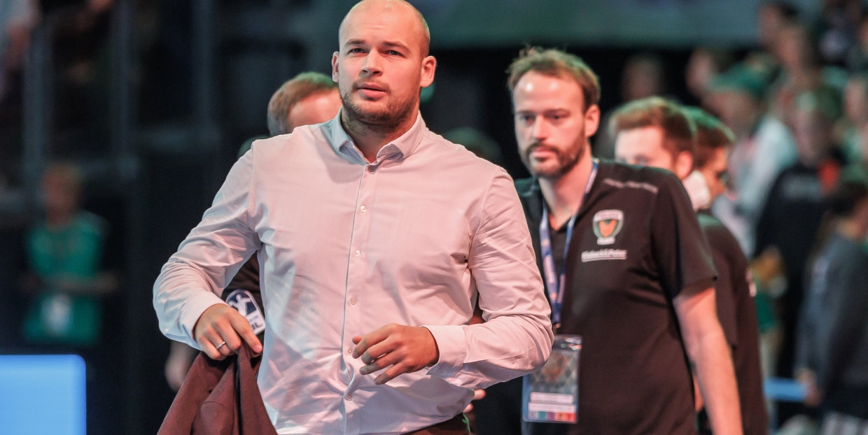 Paul Drux absolviert nach seinem Karriereende gerade ein Trainee-Jahr beim Hauptsponsor.