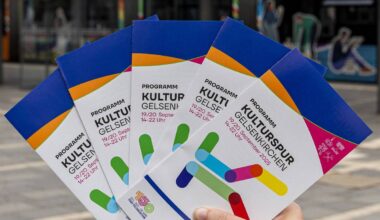 Gelsenkirchen: Kulturspur entlang der Straßenbahnlinien