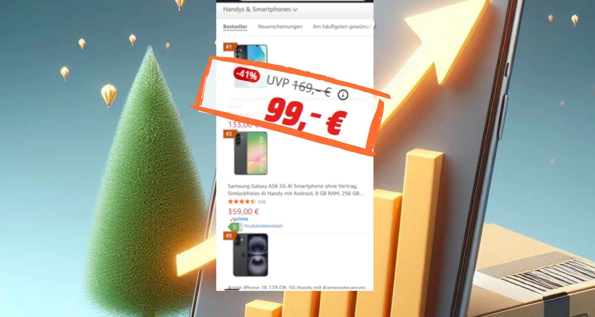 Neuer Bestseller: 100-Euro-Handy stürmt Verkaufscharts