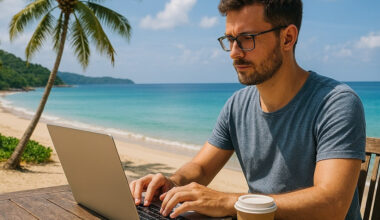 Homeoffice und mobil arbeiten im Ausland
