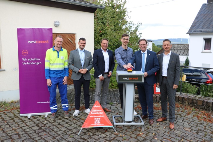 Pressemeldung: Westconnect schließt Glasfaserausbau in Gielert im Rahmen des geförderten Ausbaus im Landkreis Bernkastel-Wittlich ab