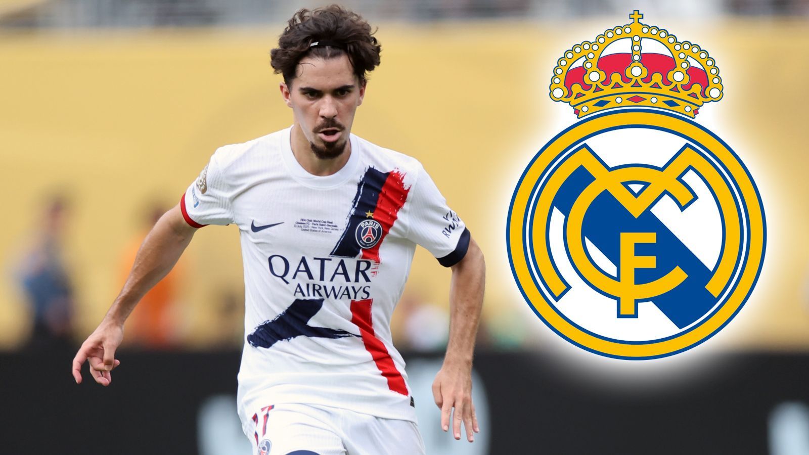 <strong>Vitinha (Paris Saint-Germain)</strong><br>Real Madrid könnte laut "Marca" im Sommer 2026 einen Vorstoß bei PSG-Star Vitinha unternehmen. Demnach habe der Portugiese für diesen Zeitpunkt mit den Franzosen eine Absprache, für 90 Millionen Euro wechseln zu dürfen. Bei PSG steht Vitinha, der maßgeblich zum Champions-League-Sieg zuletzt beitrug, noch bis 2029 unter Vertrag.