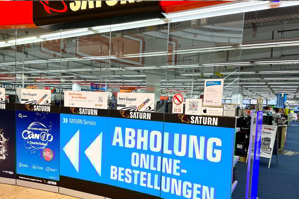 Saturn Saarbrücken (in der Europa-Galerie) auf der Triererstraße 1.