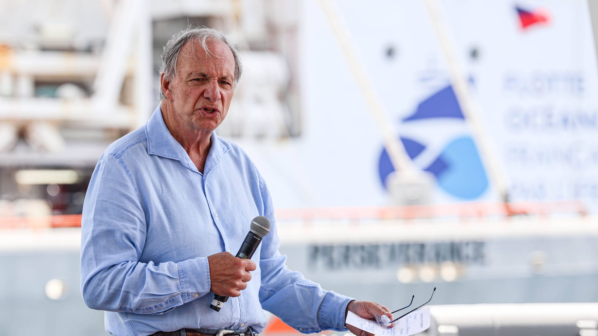 Ray Dalio, ein amerikanischer Milliardär, warnt vor einem Herzinfakrt der US-Wirtschaft. (Archivbild)