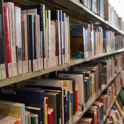 Blick in die Amerika-Gedenkbibliothek (AGB) der Zentral- und Landesbibliothek Berlin (ZLB) am Blücherplatz (Quelle: dpa/Jörg Carstensen)