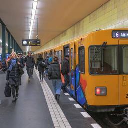 Archivbild: U6, U-Bahnhof Tempelhof, Tempelhof-Schöneberg, Berlin. (Quelle: dpa/Schoening)