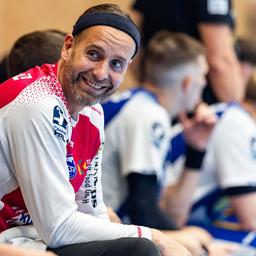 Handball-Torhüter Silvio Heinevetter (Eisenach) im Spiel gegen den VfL Potsdam (Quelle: IMAGO / Christian Heilwagen)