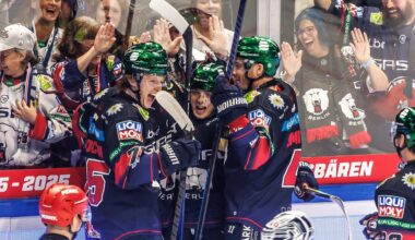Kleine Pannen, große Emotionen und ein Torfestival: Eisbären Berlin schlagen Dresden zum DEL-Auftakt