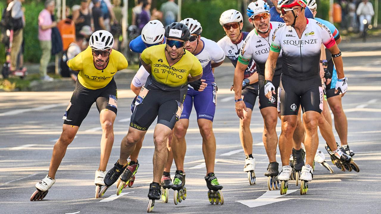 Marathon: Marathon: Französische Skater dominieren in Berlin