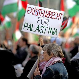 Audio: Radioeins | 26.09.2025 |Daniel Eliasson (stellvertretender Fraktionsvorsitzender der bündnisgrünen BVV-Fraktion in Steglitz-Zehlendorf) | picture alliance/IPON/S.Boness Symbolbild:Eine Demonstrantin hält ein Schild mit der Aufschrift:"Existenzrecht für Palästina" bei einer Demo in der Hand.(Quelle:picture alliance/IPON/S.Boness)