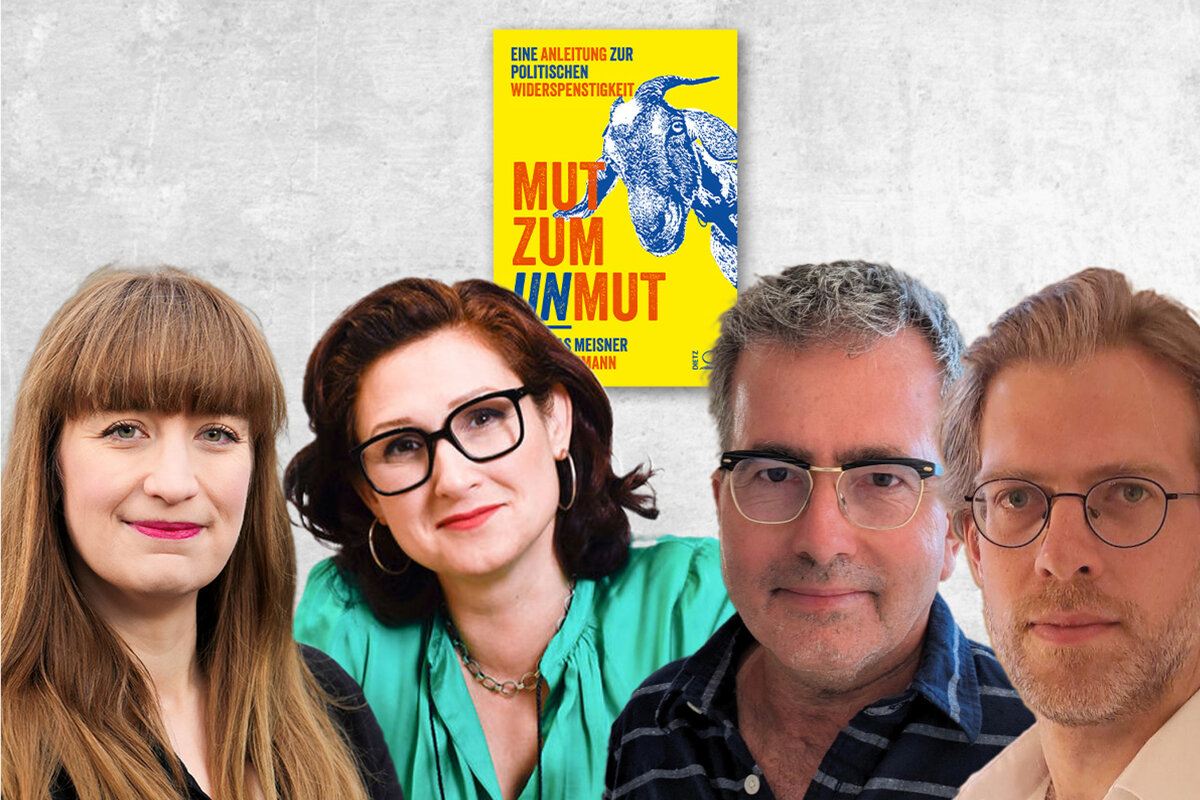 Buch-Diskussion „Mut zum Unmut“: Über politische Widerspenstigkeit