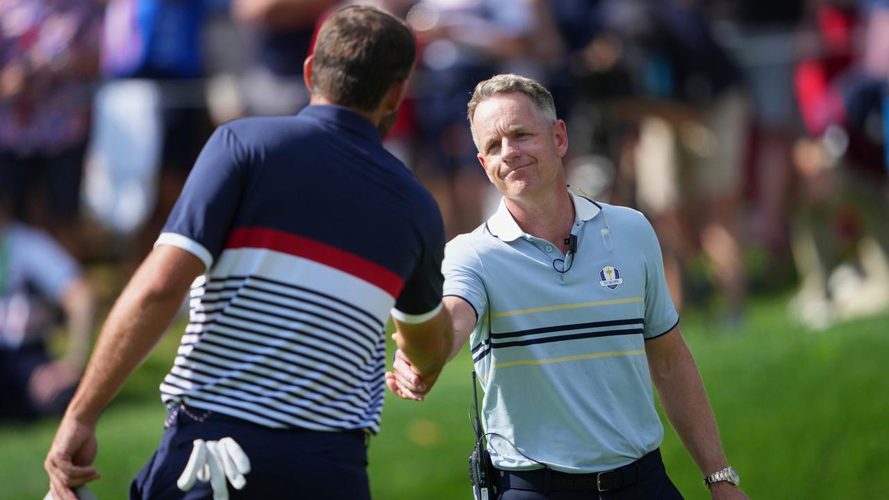 Auftakt beim Ryder Cup: Team Europa düpiert US-Golfer zum Start