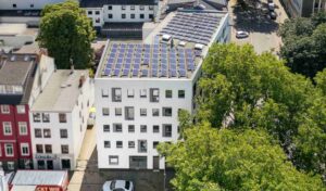Foto einer Gewerbeimmobilie in der Birkenstraße in Bremen, die für nachhaltiges Investment steht. 
