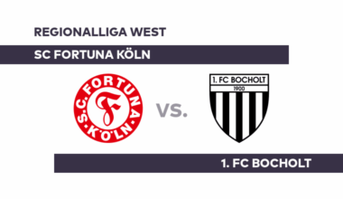 SC Fortuna Köln - 1. FC Bocholt: Bocholt will Trendwende einleiten - Regionalliga West