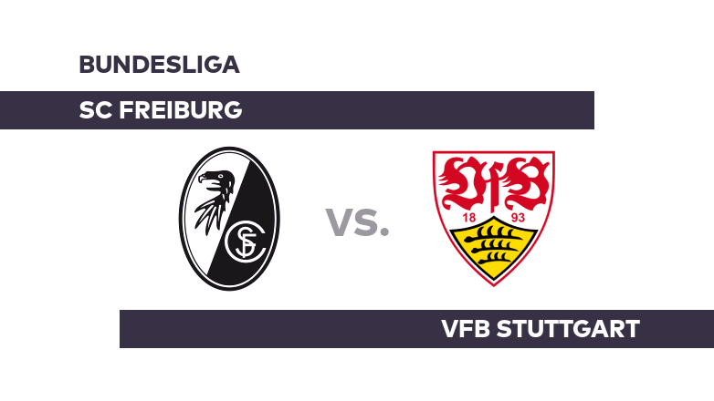 SC Freiburg - VfB Stuttgart: SC Freiburg im Duell mit Stuttgart - Bundesliga
