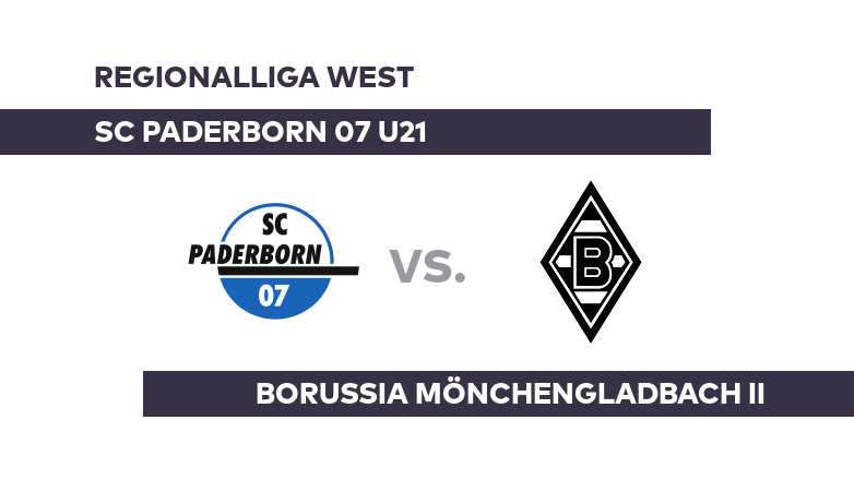 SC Paderborn 07 U21 - Borussia Mönchengladbach II: Gladbach schwächelt - Regionalliga West