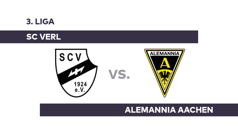 SC Verl - Alemannia Aachen: Alemannia will Trendwende einleiten - 3. Liga