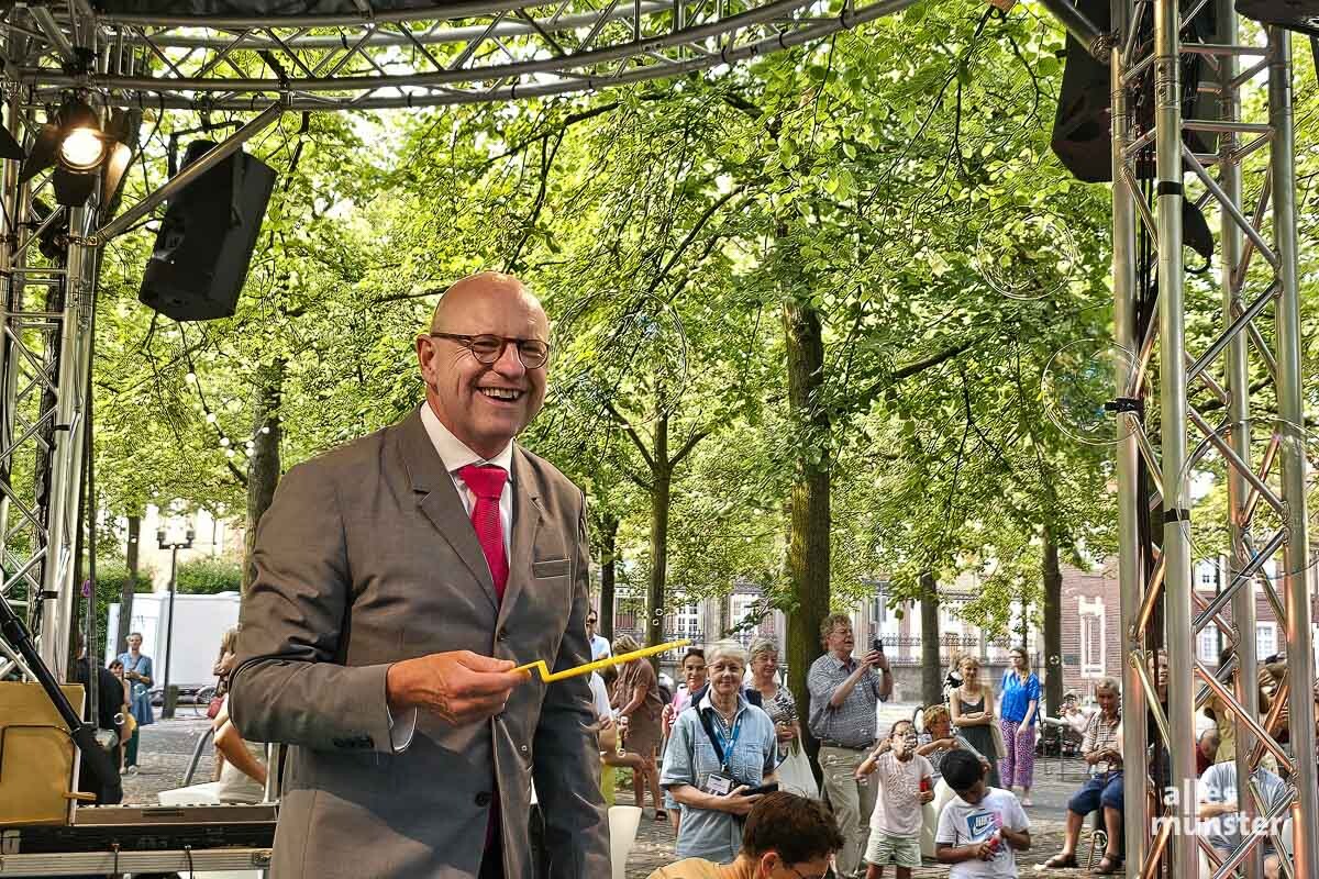 Ein letztes Mal in seiner Amtszeit als Oberbürgermeister wird Markus Lewe den "Schauraum" eröffnen. (Archivbild: Jasmin Otman)
