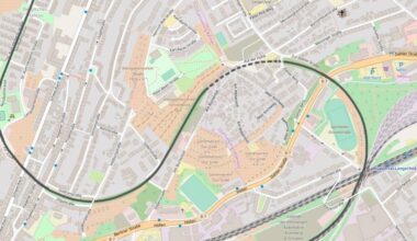 Geschenk an die Stadt: die Schwarzbachtrasse