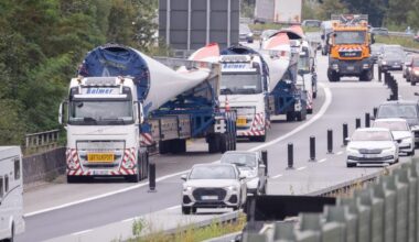 Wenn Rotorblätter die richtige Ausfahrt verpassen