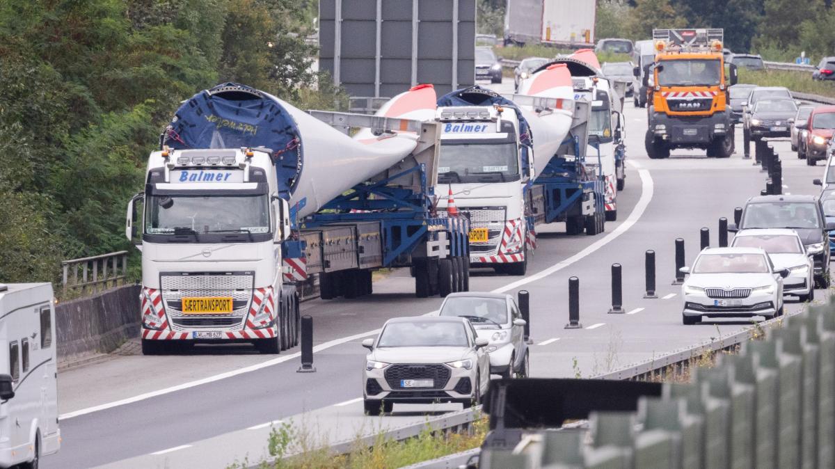 Wenn Rotorblätter die richtige Ausfahrt verpassen