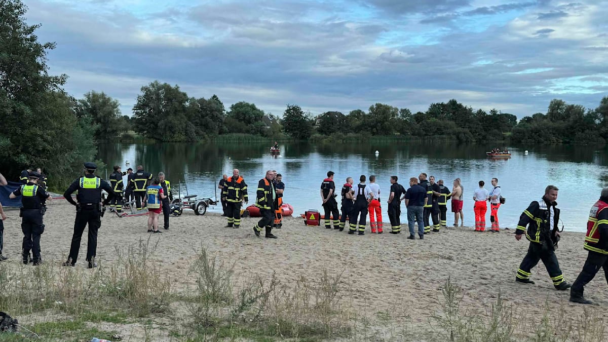 Suche nach im Wasser Vermissten in Hamburg endet erfolglos
