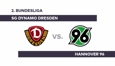 SG Dynamo Dresden - Hannover 96: Charaktertest für Hannover - 2. Bundesliga