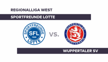 Sportfreunde Lotte - Wuppertaler SV: Lotte hat Luft nach oben - Regionalliga West